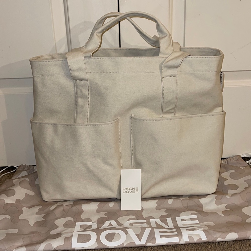 Danger Dover Large Vida Organic Cotton Tote Bag NEW